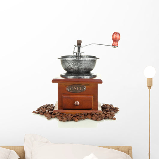 Coffee Grinder with Coffee