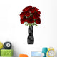 Bouquet Red Roses Black