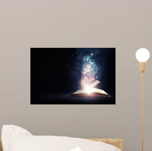 Glowing Book with Colors