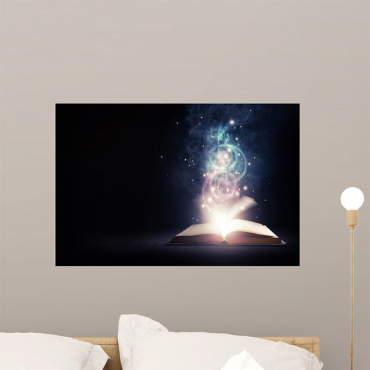 Glowing Book with Colors