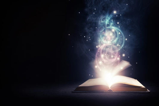 Glowing Book with Colors