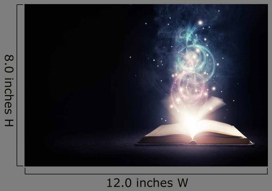Glowing Book with Colors