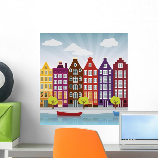 City Illustration Amsterdam