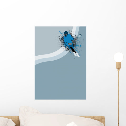 Lacrosse Wall Mural