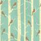 Vintage Birch Pattern Wall Decal