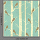Vintage Birch Pattern Wall Decal