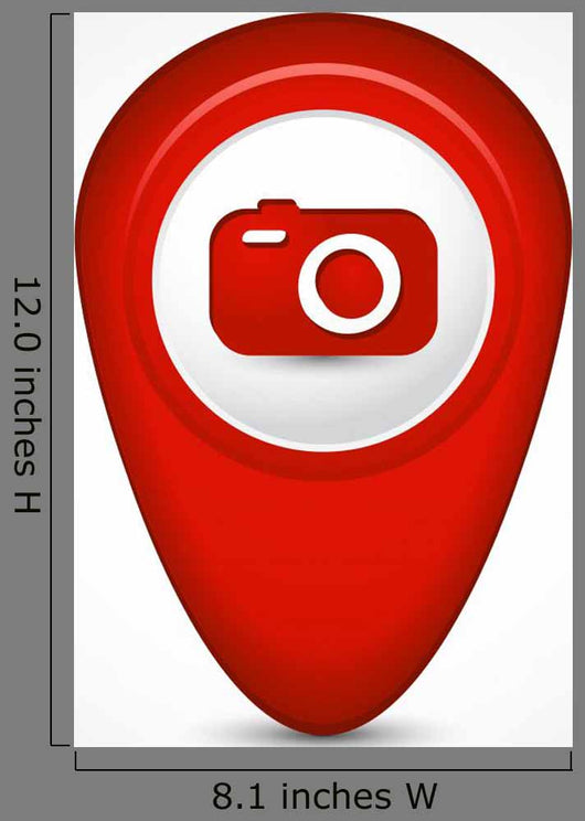 Pointer Camera Wall Decal