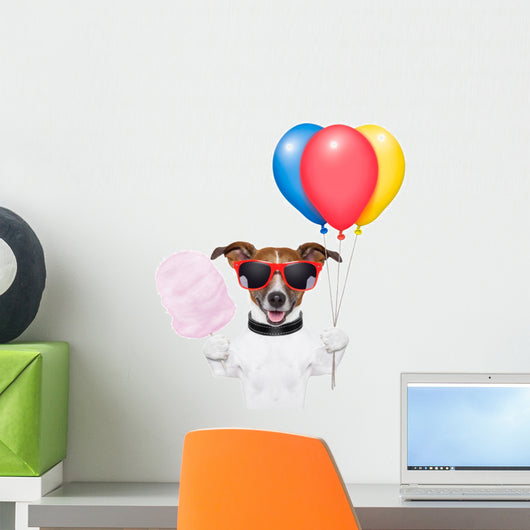 Dog Balloons and Cotton