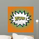 Wow! comic speech bubble in pop art style Wall Mural