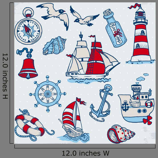 Nautical Sea Design Elements