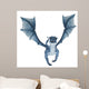 Blue Dragon Flying