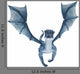 Blue Dragon Flying