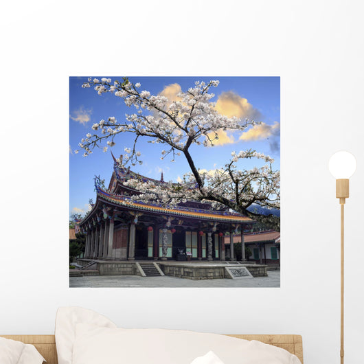 Sakura Temple and Blue