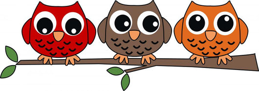 Three Sweet Owls