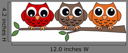 Three Sweet Owls