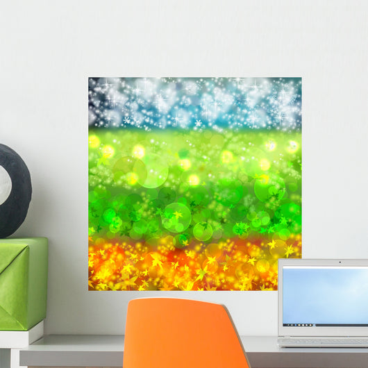 Four Seasons Wall Mural