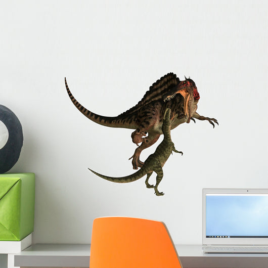 Monolophosaurus against Spinosaurus