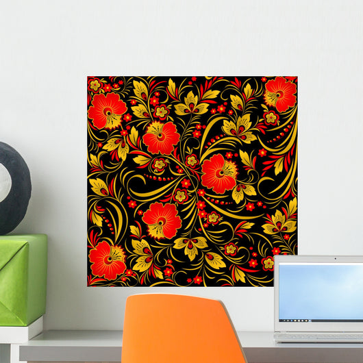 Khokhloma Wall Decal