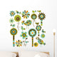 Whimsy Flowers Birds