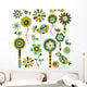Whimsy Flowers Birds