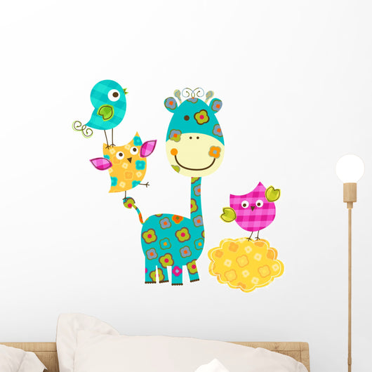Happy Birds Giraffe