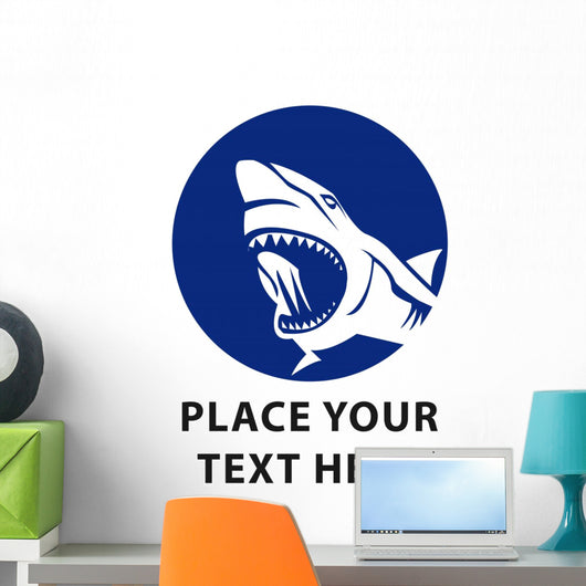 shark Wall Decal