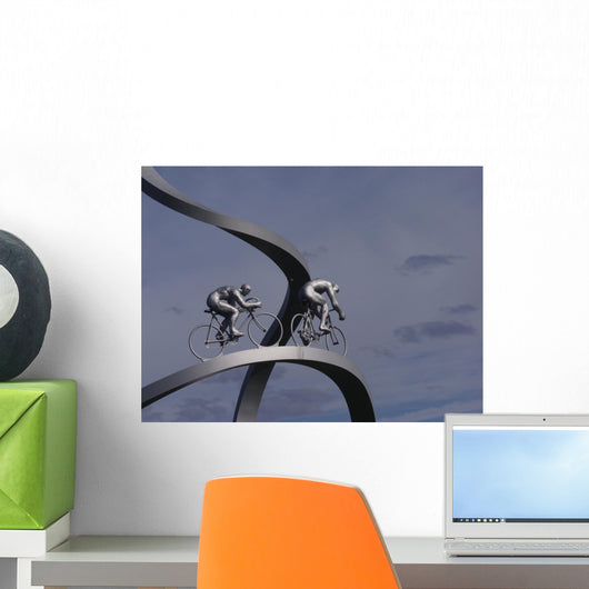 Tour of France Artwork Wall Mural