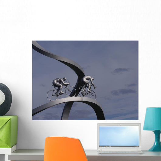 Tour of France Artwork Wall Mural
