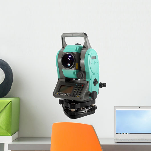 Compact Theodolite Wall Decal