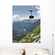 Telefirique to Aiguille Du Wall Decal