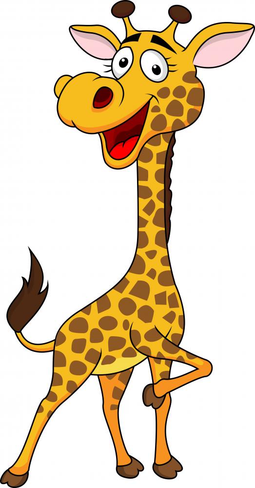 Cute Giraffe Wall Decal