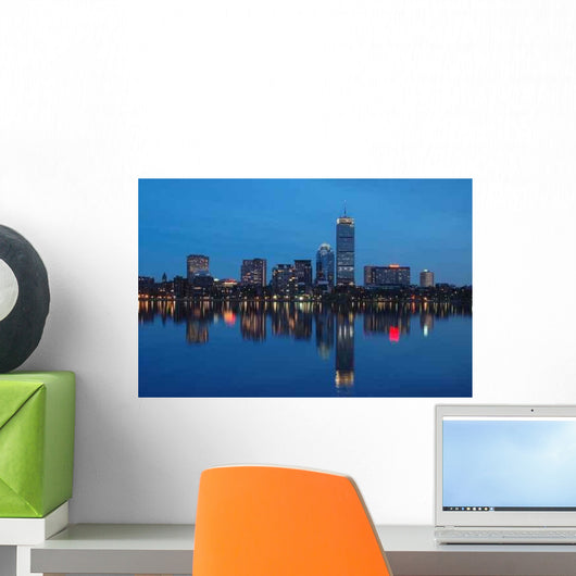 Boston Skyline Wall Decal