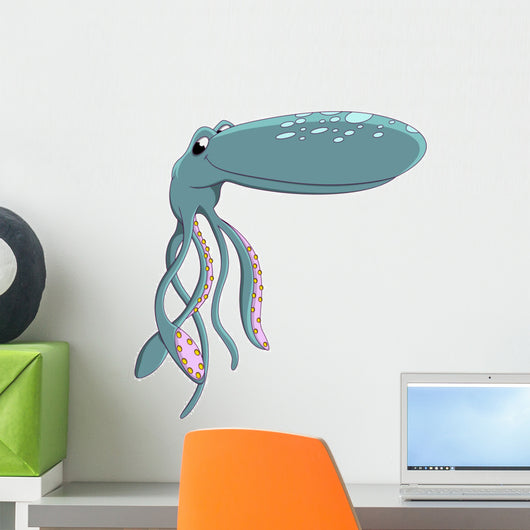 Funny Octopus Cartoon