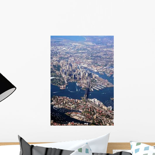 Sydney Aus Der Luft Wall Decal