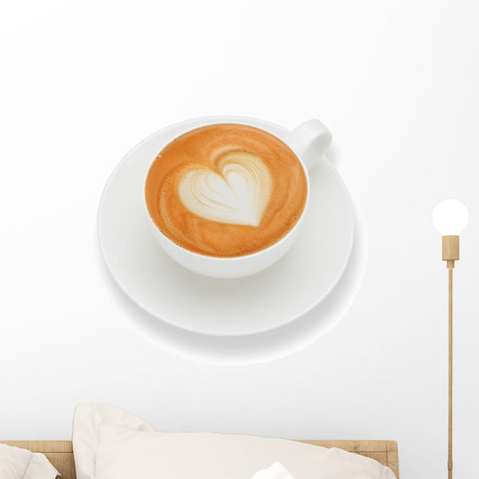 Latte Art Heart Shape