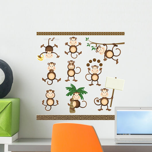 Monkey Varying Positions