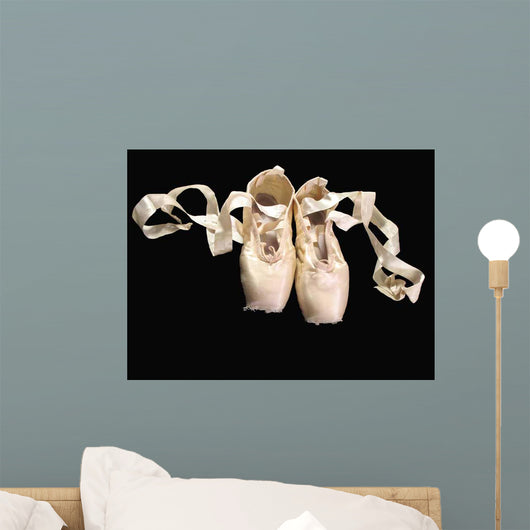 Pointe Ballet Shoes Wall Decal