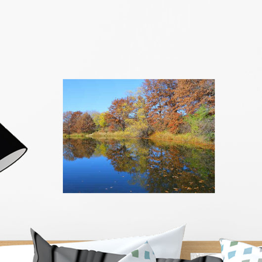 Fall Colors Thomas Lake Wall Decal