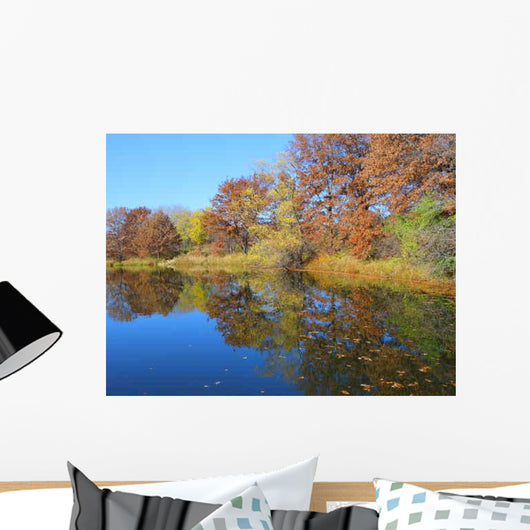 Fall Colors Thomas Lake Wall Decal
