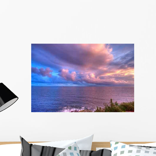 Mystic Coastline Dusk Wall Decal