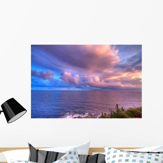 Mystic Coastline Dusk Wall Decal