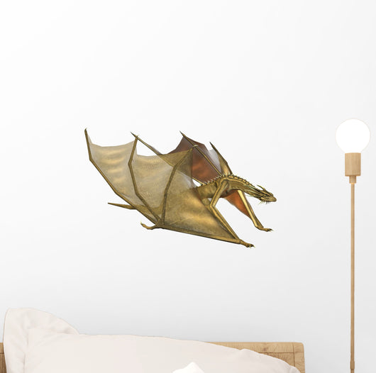 Yellow Fantasy Dragon Computer
