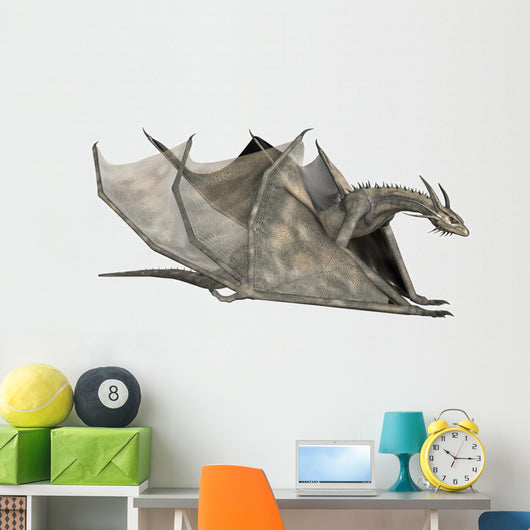 Fantasy Dragon - Computer Artwork Wall Decal