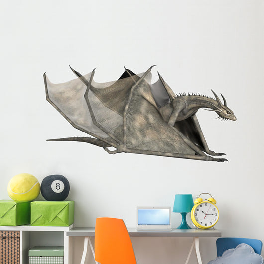 Fantasy Dragon - Computer Artwork Wall Decal
