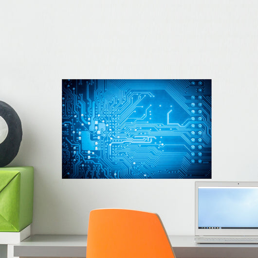 Blue Circuit Board