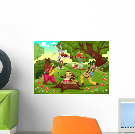 Musicians Animals Wood