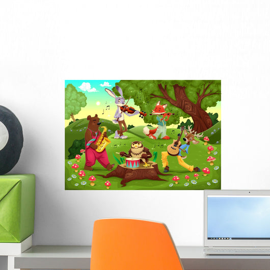 Musicians Animals Wood