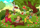 Musicians Animals Wood
