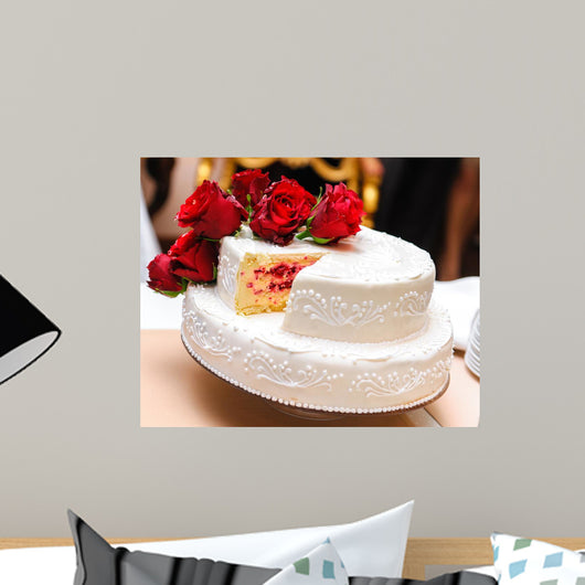 Wedding Cake Decorated with