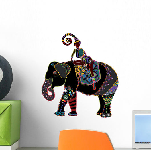 Ethnic Circus Wall Decal